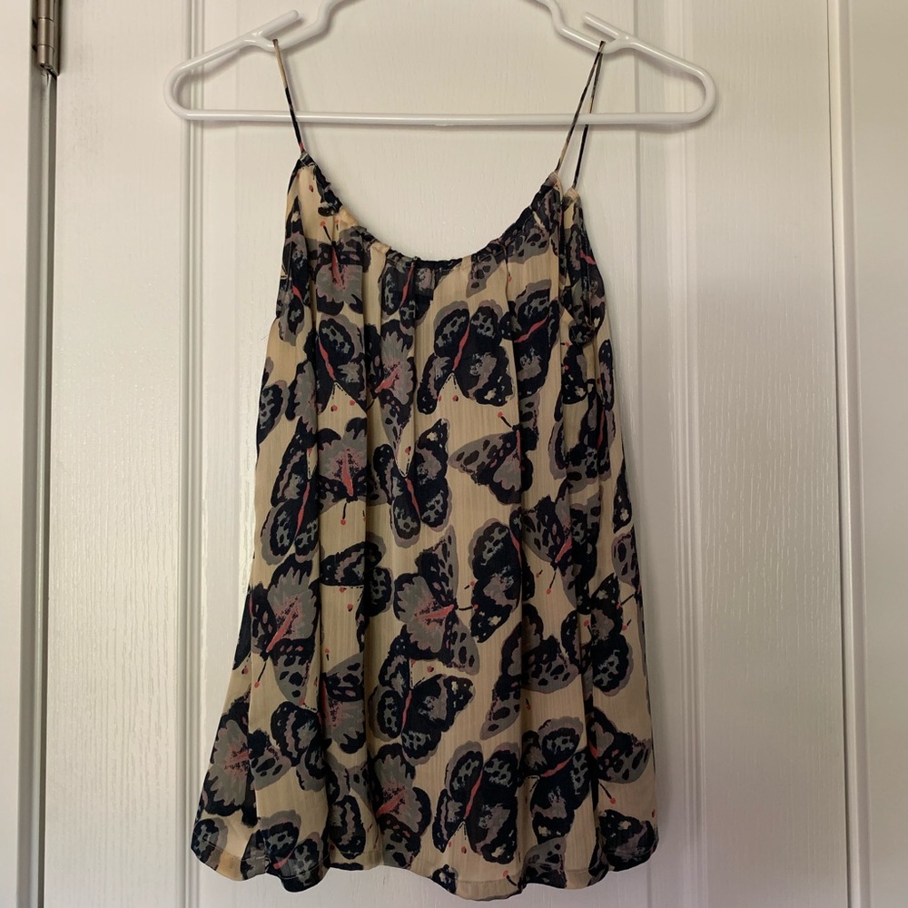 Tucker x Target butterfly tank top size S